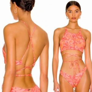 MAAJI Anthropologie Set - Babydoll Bikini Top & Sublimity Classic Bottom - M/S